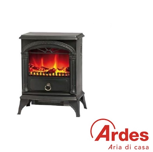 Stufa Elettrica Con Effetto Ceppo Ardente Ar353