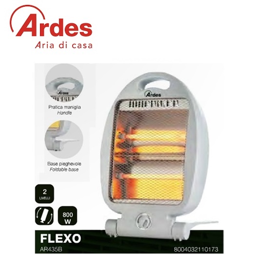 Ardes Stufa Quarzo 800W Ar435B
