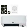 Termoventilatore Ceramico Murale, Display Led, Con Telecomando. Potenza 2000W  Ar4W01
