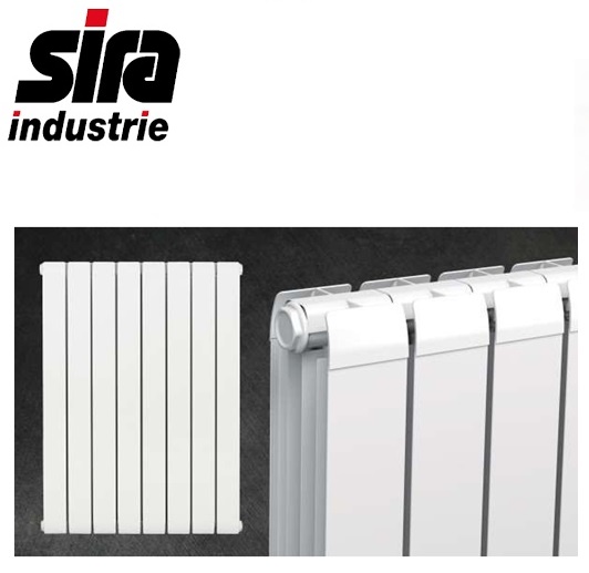 Radiatore Alluminio Alice Royal Sira 50 cm. Interasse