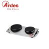 Cucinetta Acciaio Inox 2500W 2 Piastre  Artk22