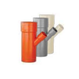 Braga Ridotta In Pvc 45° D.125X40  B125X40