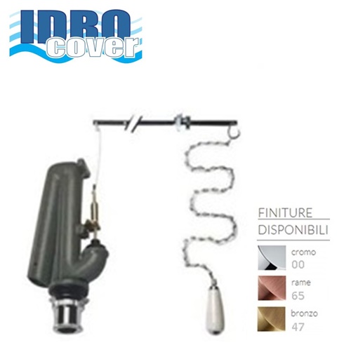 Batteria Aria Con Catenella e Pomolo. 65 Rame