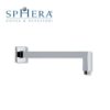 Braccio Metallo Cromato Quadrato 25X25 Cm35  Bd6057003Cr