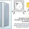 Box Doccia Pvc Serie Antares Mod. Mary. 90X90X90