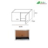 Pensile Cappa Da 60 2 Ante Teck  Bt12