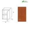 Pensile 40 Con 1 Ante H. 60 Teck Sx  Bt9S