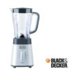 Frullatore Con Caraffa Black & Decker, 500W, 1.5 Litri, Plastic, Bianco  Bxjb500E