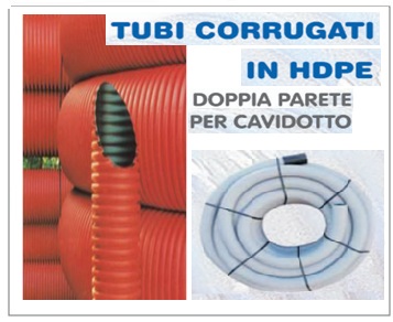 Tubi Corrugati In Hpde Cav 75 Cav75