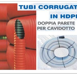 Tubi Corrugati In Hpde Cav 75  Articolo In Promo Cav75