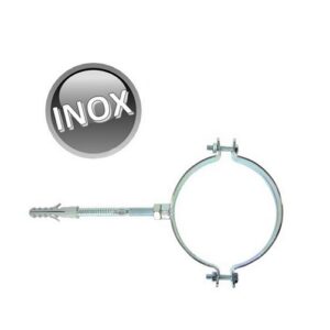 Collare Con Tassello Inox D. 80 Pz. 1  CCTE080