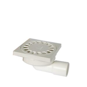 Chiusino Sif. Quadrato C/Scar.Lat. Ribassato In Pp Bianco  CHRLQ