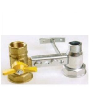 Coppia Mensola C /Valv. Cont. 11/4" Attacco Contatore Uscita 3/4" M Entrata 1" F  CMCHG