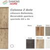 Colonna Mobile Bagno Dream 2 Ante Soft. 112X33X30 Signal