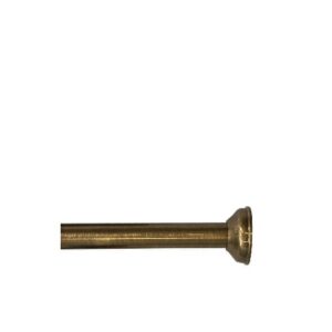 Canna C/Rosone D26 Cm30 Bronzo  CR2647