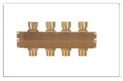 Collettore C/Rub. 3/4"X1/2" V.4  Cr4Gd