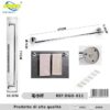 Porta Asciugamani Ad Asta 77 Cm  Dgo-011