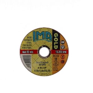 Disco Inox 115X1,6X22 Gold  DI115G
