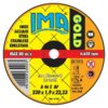 Disco Inox 230X2,0X22 Gold  Di230G