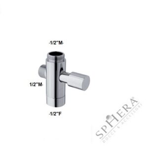 Deviatore 1/2"M-1/2"M-1/2"F  DV3812