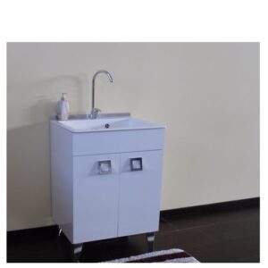 Solo Mobile 70X50 Elegance Con Piedini  Bianco Lucido  EL70BL
