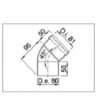 Curva 45° Mf D. 80 Bianco Per Caldaia Condensazione  Eur4508B