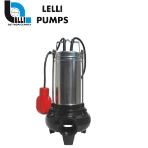 Pompa Sommersa Acque Fogna Girante Arretrata Hp. 1,50 220 W  F2-20MG