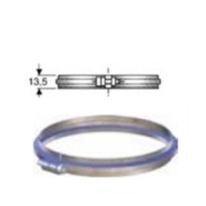 Fascetta Di Bloccaggio  Inox D. 80 Pz. 1  FB080