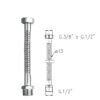Flex Rame 1/2"Mx1/2"F X 40 Cm.  Fr40