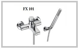 Mix Vasca Fox Cromo  Fx101