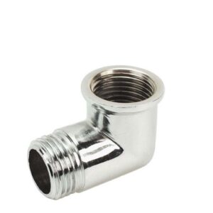 Gomito Ottone Cromato 1" Mf  GC1MF