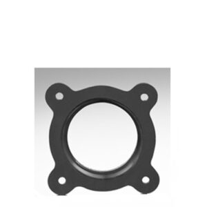 Guarnizione Flangia 4 Bulloni Con Scalino Int. 6 Cm. Larghezza Fori Diametro 8  GC4F8