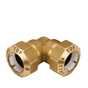 Gomito Doppio Polietilene Per Acqua & Gas 25X25  01080005P