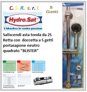 Saliscendi 5 Getti C/Idromass. Giusy2
