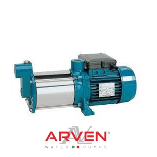Elettropompa Multicellulare Pressurizzazione Corpo in Acciaio Arven. 0,90 Hp 220v