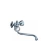 Rubinetto Gruppetto  Attacco Scaldabagno Parete Maschio 1/2" Cromo