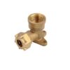 Gomito Femmina Flangiato Con Oring D. 1/2"X18  Ig403Ld18