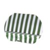 Cuscino Di Ricambio X Dondolo Verde E Bianco  Jn-002
