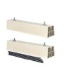 Supporto A Pavimento Mm.350
Pezzi 2 Coppia  K0351Sp