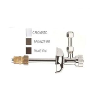 Kit Rubinetto Sq.1/2"X10 Bronzo  X10 Articolo In Promo Kcrdc47