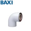 Kit Curva Coassiale  Baxi 60/100 87° Caldaie Cond.  Khg71405971