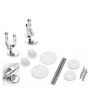 Kit Cerniere Pesante Cromato.  Completo: 
1) Vite Serraggio Parte Superiore:  
2) Kit Accessori  Montaggio
3) Viti Montaggio Sedile  Articolo In Promo Kssuc