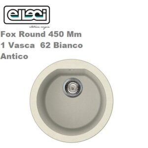 Fox Round 450 Mm 1 Vasca 62 Bianco Antico  LGFROU62