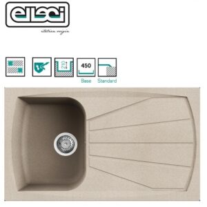 Living 400 860X500 Mm 1 Vasca C/Gocciolatoio 51 Avena  LGL40051