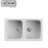 Master 450 860X500 Mm 2 Vasche 68 Titano  Lgm45068