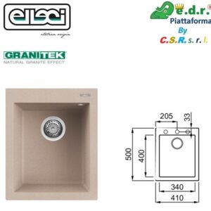 Quadra 100 Standard 410X500 Mm 1 Vasca 51 Avena  LGQ10051