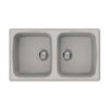 Master 450 860X500 Mm 2 Vasche 79 Aluminium  Lmm45079