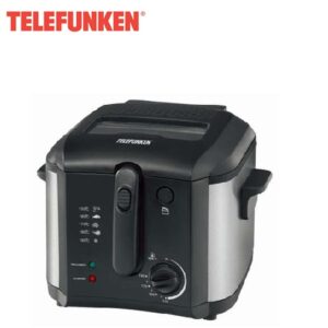 Friggitrice Elettrica Capacità 3 Litri Potenza 1600 Watt Con Coperchio Removibile E Termostato  M06469