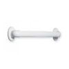 Maniglione Acciaio Bianco Rigato 60Cm Bianco
