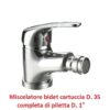 Mix Bidet Alessia Cart. Da 35  Mba00